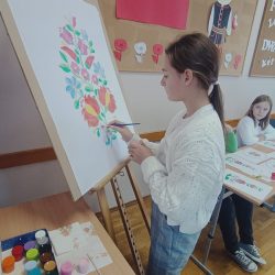 Polsko – węgierska lekcja w Zespole Szkolno – Przedszkolnym w Lisich Jamach