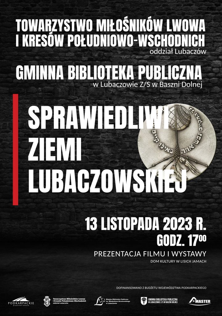 Sprawiedliwi Ziemi Lubaczowskiej- zaproszenie na spotkanie w Lisich Jamach